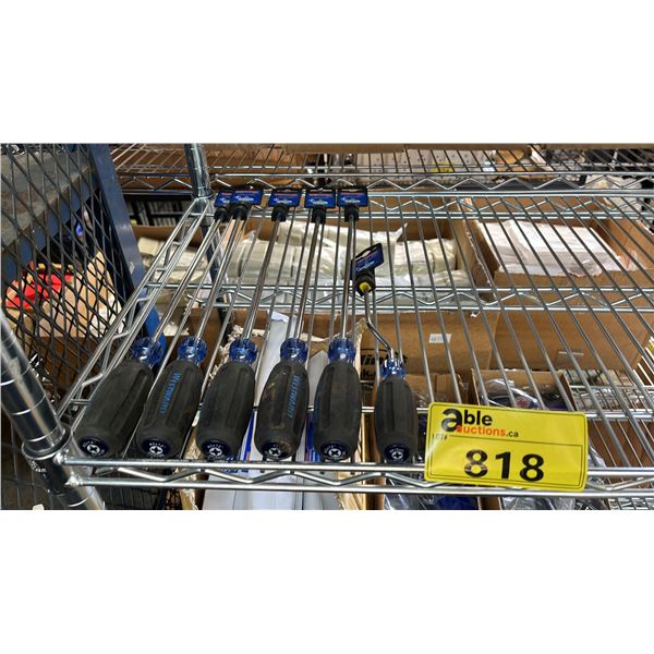 (6) *NEW* WESTWARD PHILIPS SPEED SCREWDRIVERS