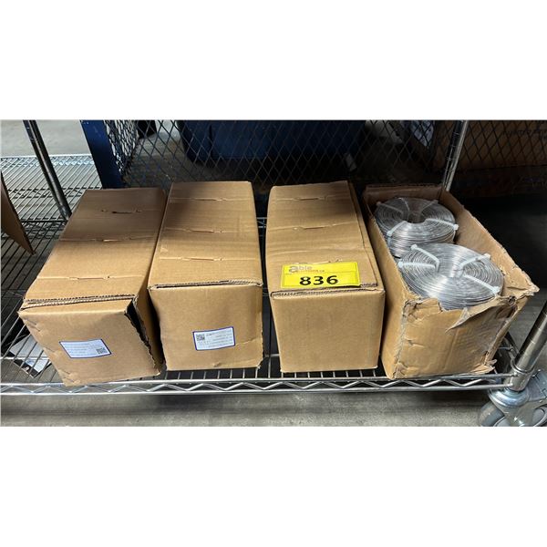 (5) BOXES OF 3 16-0.045" WIRE