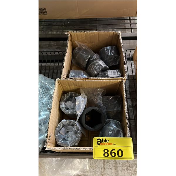 2 BOXES OF WESTWARD PM1054 SOCKET BITS