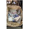 Image 3 : SHELF OF ASSORTED ITEMS INCLUDING; KNEE PADS, ELECTRICIANS PERSONAL LOCKOUT KIT, RATCHET REPAIR