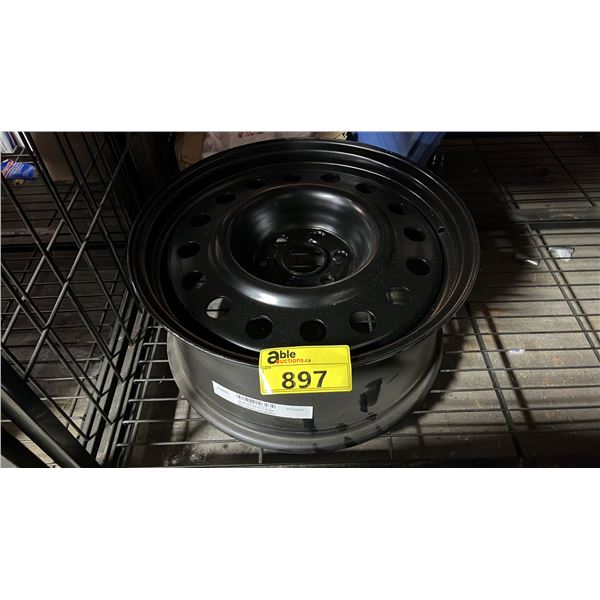 18X8-6X120-67.1 ET35 BLACK RIM
