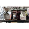 Image 2 : SHELF OF ASSORTED ITEMS INCLUDING; FUEL/WATER SEPARATING FILTER, PROSENSOR 710, READYLIFT LEVELING