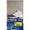 Image 2 : *NEW* JOMA REACTIVE V.BLOK WHITE PURPLE WOMEN'S SHOES SIZE 9