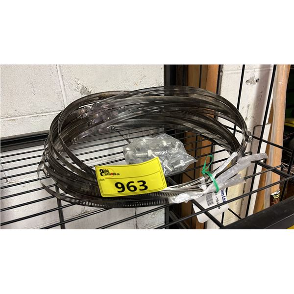 ADJUSTABLE PIPE CLAMPS & AIR HOSE CONNECTORS