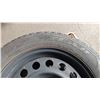 Image 3 : SET OF 4 GOODYEAR ULTRA GR/P WINTER 205/55R16 94T TIRES MOUNTED ON 5 BOLT METAL RIMS