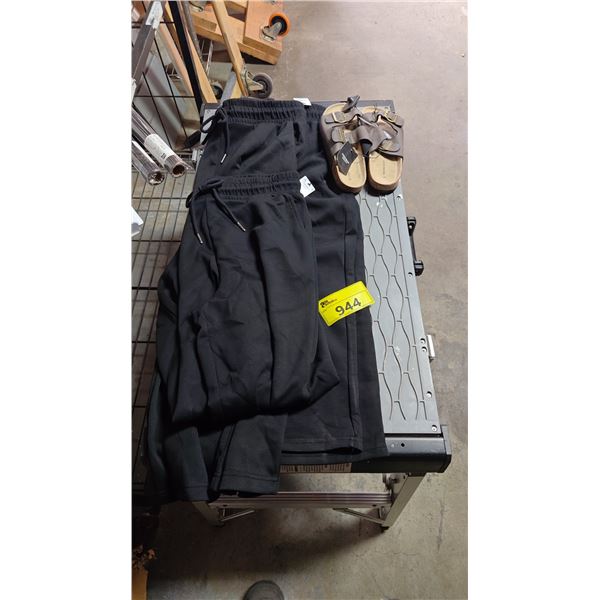 *NEW* ASSORTED SIZE ARDENE FLARED PANTS & PAIR OF SANDALS