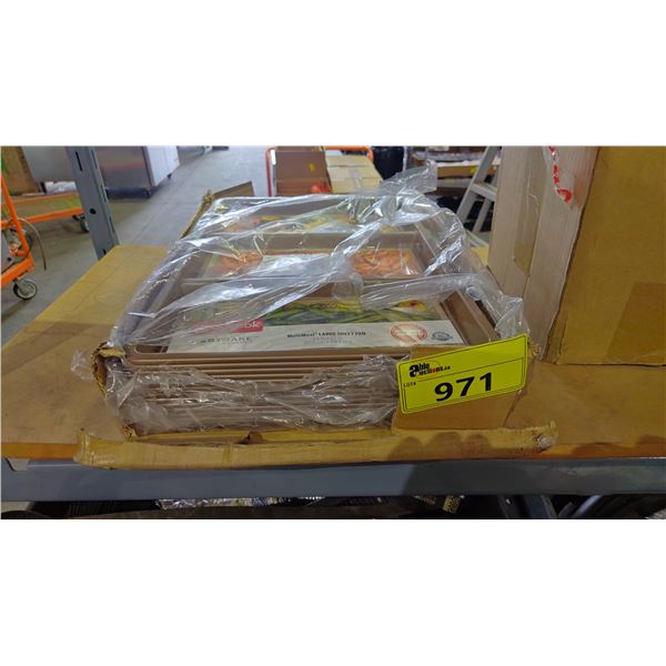 BOX OF 12 GOODCOOK MULTIMEAL LARGE SHEET PANS 11" X 17"