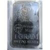 Image 13 : Wessex Mint 24 x 1g .999 Fine Silver Bars Trio Set