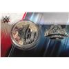 Image 1 : WWE WrestleMania 2024 Collectible Coin, Silver-Plated, 32 mm