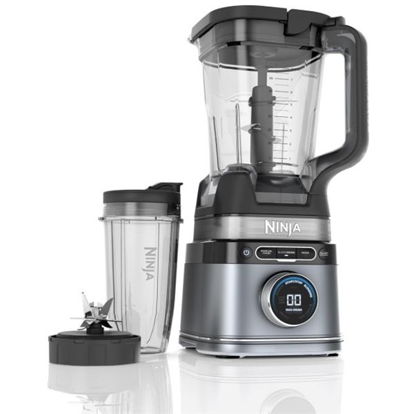 NINJA DETECT DUO POWER BLENDER 2L 1700W STAND BLENDER W/ NINJA CUPS - TESTED WORKING, RETAIL $219