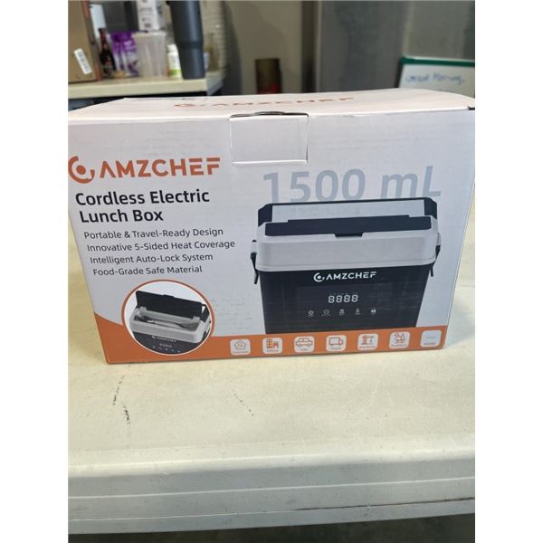 NEW AMZ CORDLESS ELECTRIC LUNCH BOX