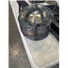 Image 3 : NEW OUTBOUND PORTABLE GAS STOVE. MODEL 076-5616 AND VERY BEAT UP CAMPING POT SET