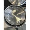 Image 6 : NEW OUTBOUND PORTABLE GAS STOVE. MODEL 076-5616 AND VERY BEAT UP CAMPING POT SET
