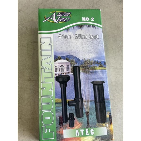 6 NEW ATEC MINIO FOUNTAIN FOR PONDS