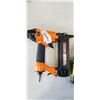 Image 2 : RIDGID HAMMER DRILL WITH BATTERY AND VALU-AIR AIR POWERED NAILER AND RYOBI ROTARY TOOL