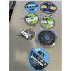 Image 1 : ASSORTED NEW METAL AND WOOD SAW BLADES, 4-3/4 UP TO 7-1/4, SOME LIGHTLY USED AND INCLUDING SPYDER TA