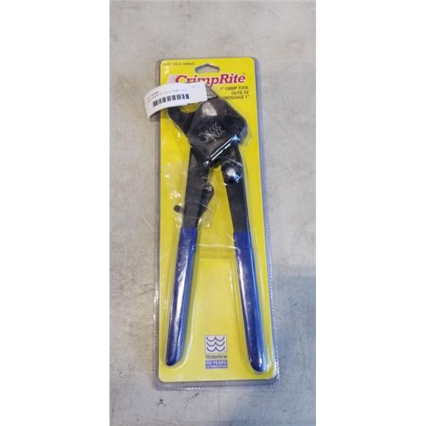 NEW CRIMPRITE 1 INCH CRIMP TOOL