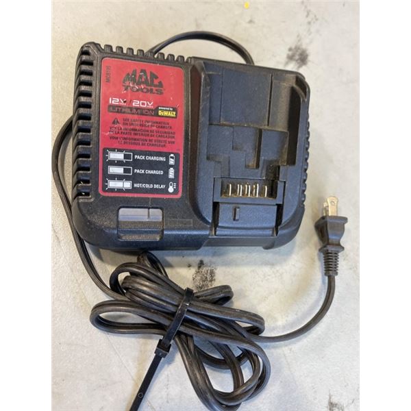 MAC TOOLS DEWALT BATTERY CHARGER