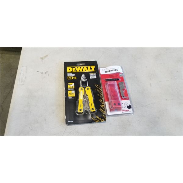NEW DEWALT MULTI-TOOL AND MILWAUKEE SWITCH BLADE