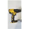 Image 2 : DEWALT 1/4" CORDLESS IMPACT DRIVER WITH BATTERY, DEWALT CORDLESS 1/2" HAMMERDRILL WITH BATTERY AND D