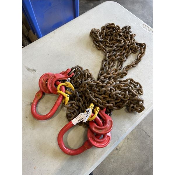 2 FT CHAINS W/ HOOKS