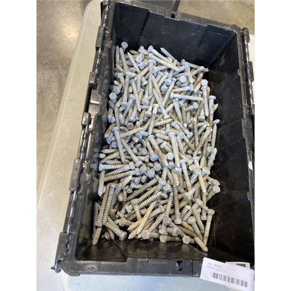 BIN OF LUG BOLTS