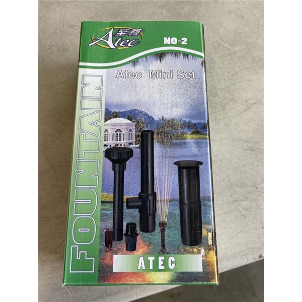 6 NEW ATEC MINIO FOUNTAIN FOR PONDS