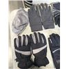 Image 4 : AS NEW PIONEER REFLECTIVE S/P WORK JACKET, 4 PAIRS OF GLOVES INCLUDING 1 GORTEX, AND A REFLECTIVE SH