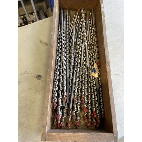 50 ERWIN DRILLWOOD DRILL BITS - ASSORTED SIZES