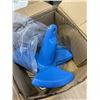 Image 6 : BETTER BOAT SLIP RING ANCHOR, TRAILER HITCH BALL MOUNT AND BLUE-COATED TRIFLUKE RIVER ANCHOR