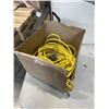 Image 1 : APPROX 100 FOOT YELLOW EXTENSION CORD 12AWG