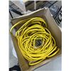 Image 2 : APPROX 100 FOOT YELLOW EXTENSION CORD 12AWG