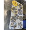 Image 1 : LOT OF ASSORTED SAW BLADES AND PLATES