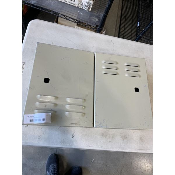 2 SMALL ELECTRICAL BOXES