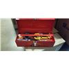 Image 1 : AS NEW TOOL BOX WITH ASSORTED HAND TOOLS, ALL LIKE NEW OR LIGHTLY USED