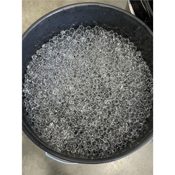 2 BUCKETS FULL OF BEADS