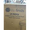 Image 3 : LIFE FINDS UNDER COUNTER PULL OUT DUAL TRASH CAN SYSTEM