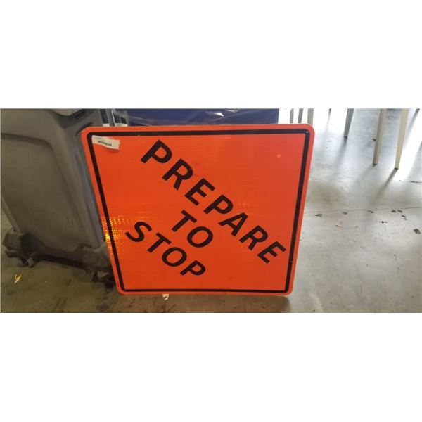CONSTRUCTION SIGN