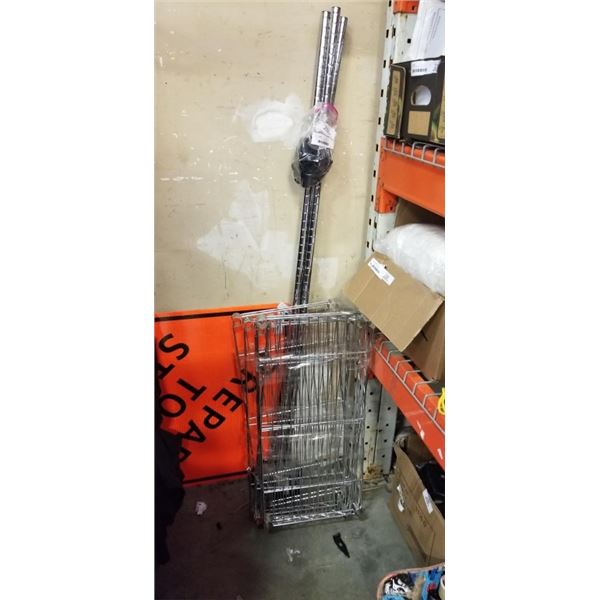 WIRE METAL ROLLING RACK