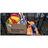 Image 1 : 2 KIDS LIFE JACKETS AND A PLASTIC INFLATIBLE