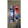 Image 1 : 2 SKATEBOARDS. 1 FROM LAND YATCHTZ, 1 FROM STATUS