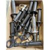 Image 2 : TRAY OF NEW BOAT ROD HOLDERS AND TRAY OF DRILL GRIPS