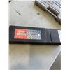 Image 2 : RIGID HIGHSPEED DIES,  WELDING RODS, SOCKET SET, 100PC DRILL BIT SET - COULD BE MISSING A FEW PIECES
