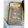 Image 5 : RIGID HIGHSPEED DIES,  WELDING RODS, SOCKET SET, 100PC DRILL BIT SET - COULD BE MISSING A FEW PIECES