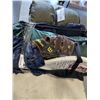 Image 4 : HIKING BACKPACK, TENT, SLEEPING BAG,BASEBALL GLOVE  AND TENNIS RACKET