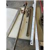 Image 3 : 22" WRENCH, CLAMPS, SQAURES, AND PRY BAR