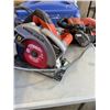 Image 4 : 2 TOTE OF VARIOUS TOOLS, TOOL BOX, VACUUM, ETC