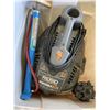 Image 8 : 2 TOTE OF VARIOUS TOOLS, TOOL BOX, VACUUM, ETC