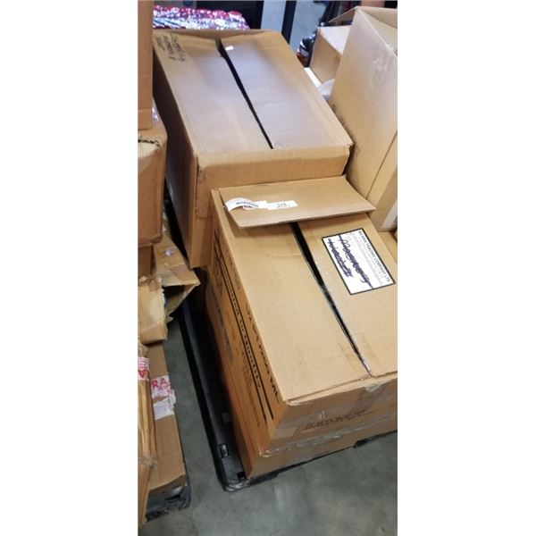 4 CASES OF NEW CANVAS ANBD BRAIDED STRAPPING AND MATERIAL