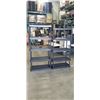 Image 1 : 2 BLACK PLASTIC RACKS